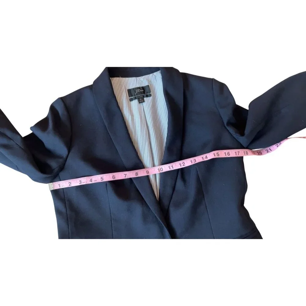J. Crew Blue Wool Parke Blaze Size 2